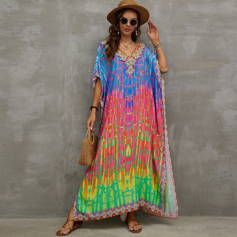 Levoire | Kimono Ranta Petite Robe Arc-en-ciel
