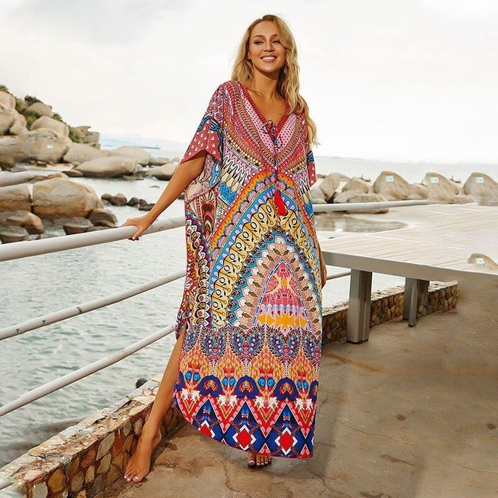 Levoire | Kimono Ranta Petite Robe Imprimé multicolore