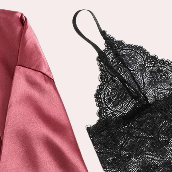 Levoire | Ensemble De Nuit Luxueux 4 Pièces Pour Femmes