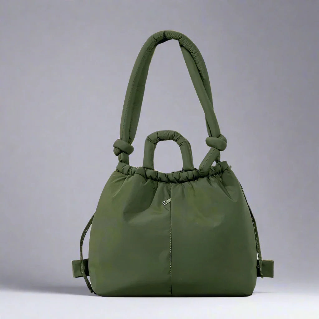 Levoire | Sac À Main En Duvet Unique Vert olive