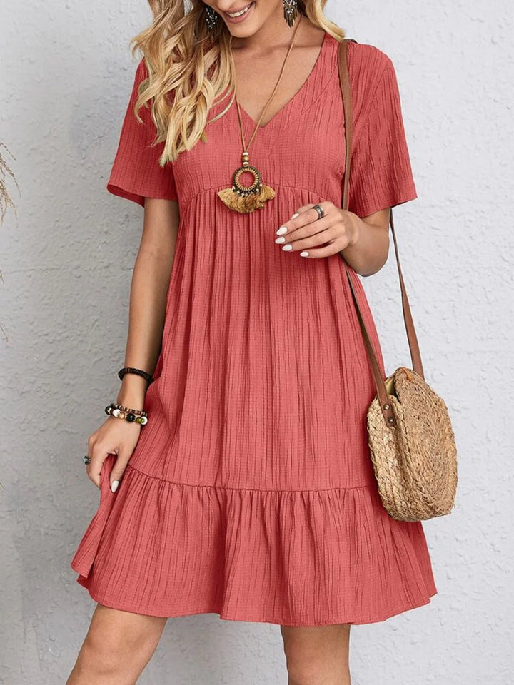 Levoire | Robe Élégante D'Été Rot
