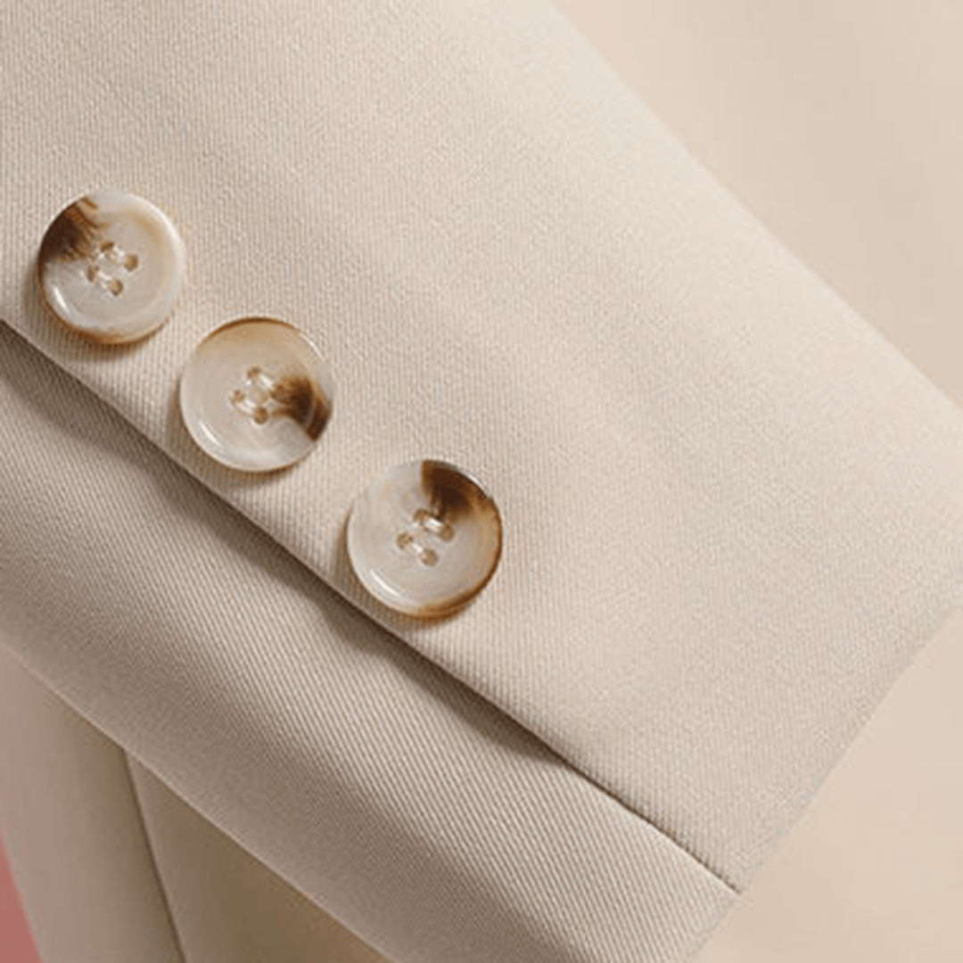 Levoire | Blazer Long Ceinturé Chic