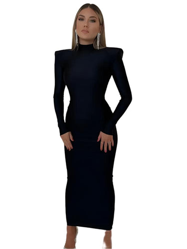 Levoire | Robe Maxi Tricot Taille Empire