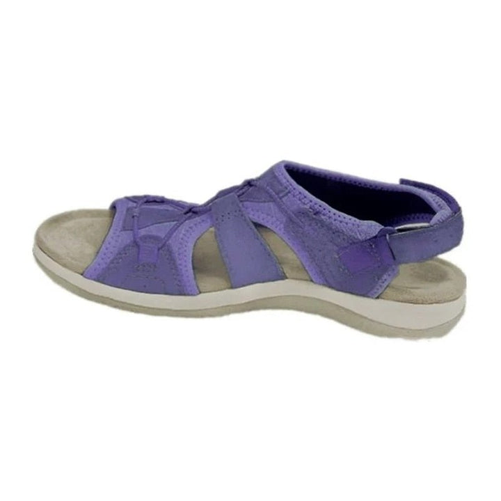 Levoire | Sandales Ouvertes À Orteils Ronds Violet
