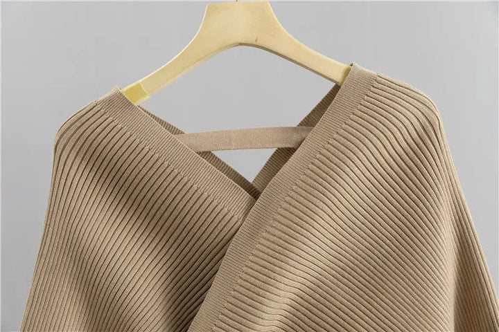 Levoire | Haut À Encolure Dégagée Rayé Et Pantalon Harem Pour Femmes