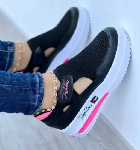 Levoire | Tissu Chaussures Femmes Noir