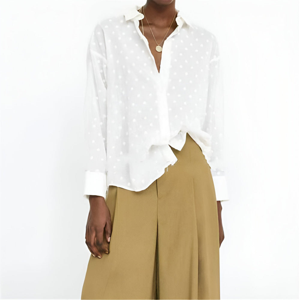 Levoire | Blouse À Pois Ludique