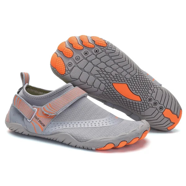 Levoire | Chaussures De L'Eau Barefoot Pour Femmes Et Hommes Respirantes, Antidérapantes Et Polyvalentes Gris