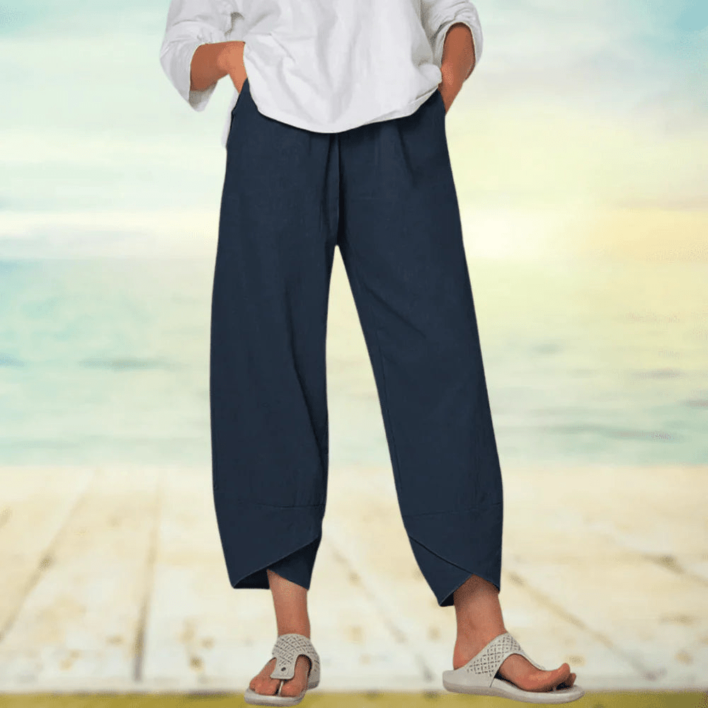 Levoire | Pantalon Léger Aérien Femme Bleu