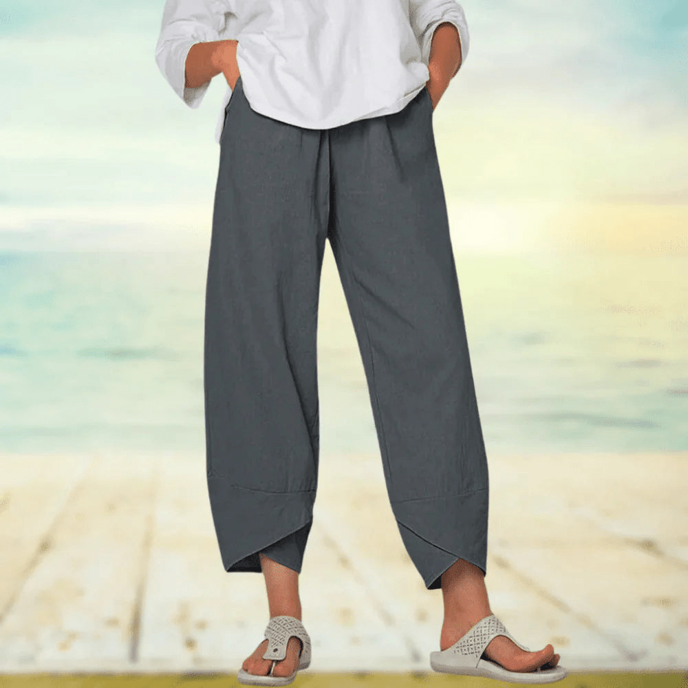 Levoire | Pantalon Léger Aérien Femme Gris