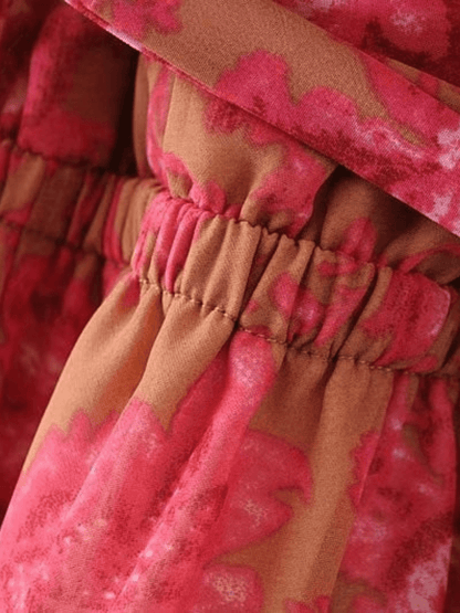 Levoire | Salopette Bohème Femme Dos Nu et Motif Floral