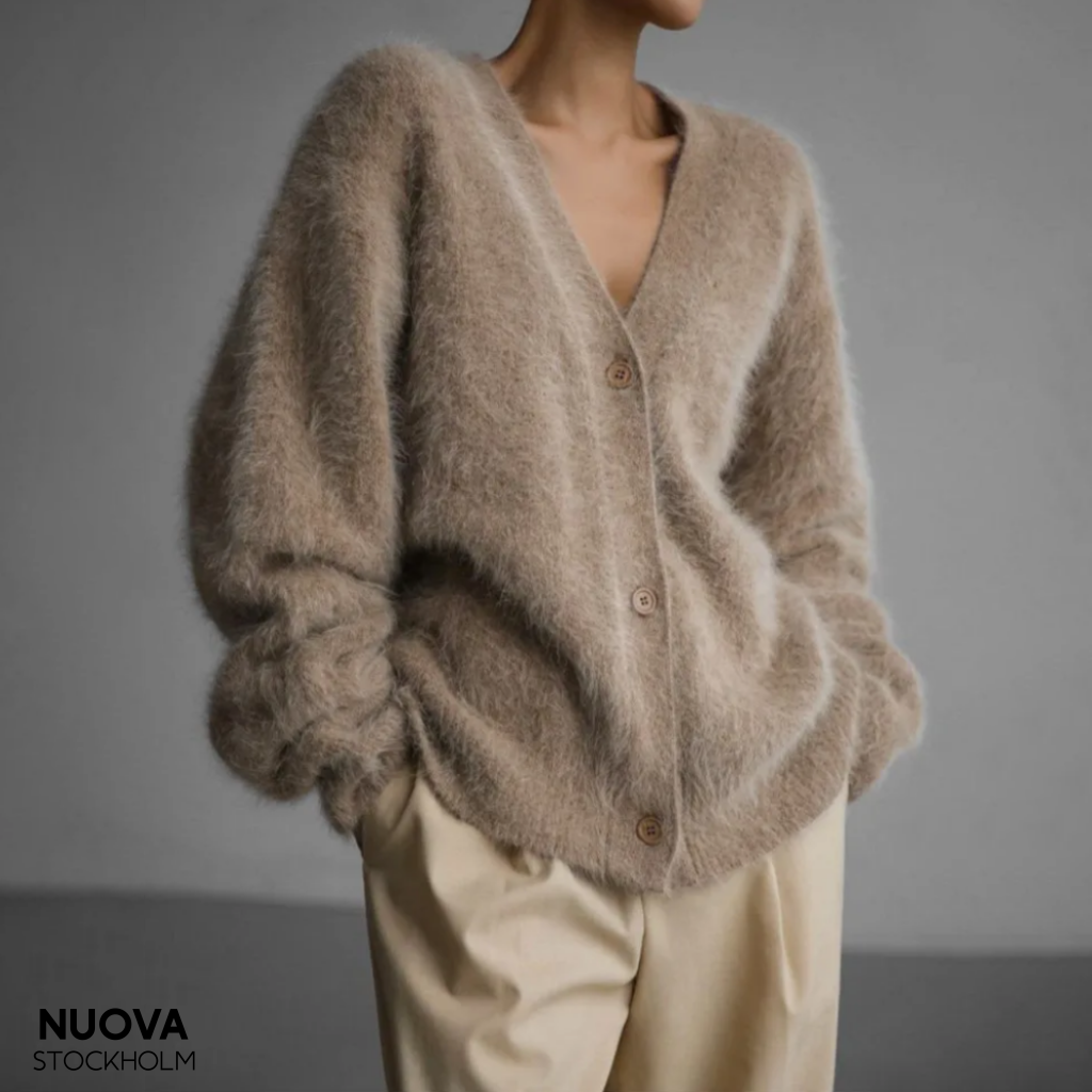 Levoire | Gilet Confortable En Cachemire Marron