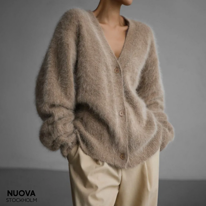 Levoire | Gilet Confortable En Cachemire Marron