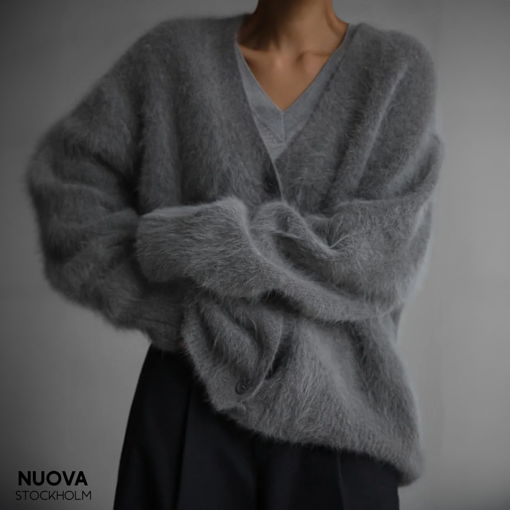 Levoire | Gilet Confortable En Cachemire Gris foncé