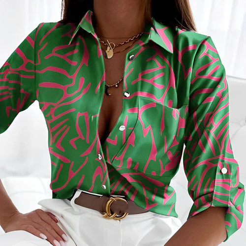 Levoire | Janssen - Élégante Blouse Verte