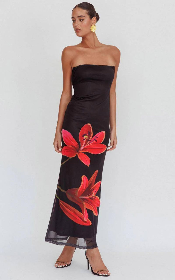 Levoire | Robe Femme Élégante Légère, Élégante & Parfaite Pour Toute Occasion Noir