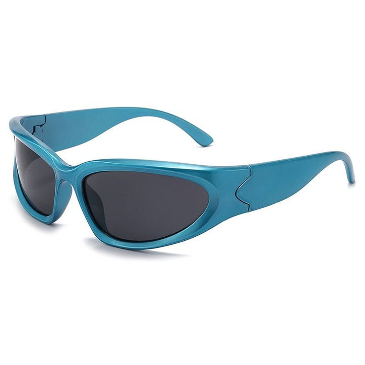 Levoire | Lunettes De Soleil Punk Bleu