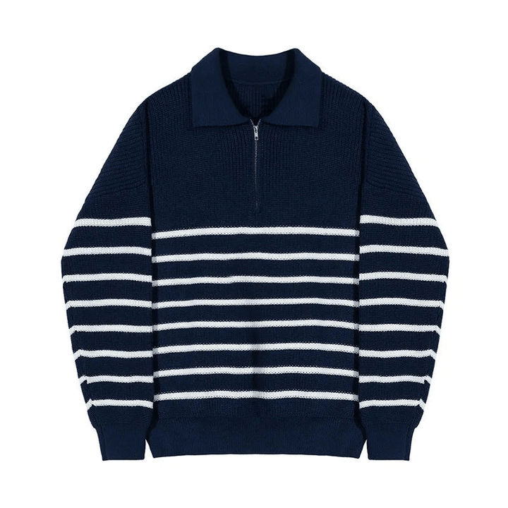 Levoire | Pull en tricot rayé moderne pour hommes, pull, sweat, gilet