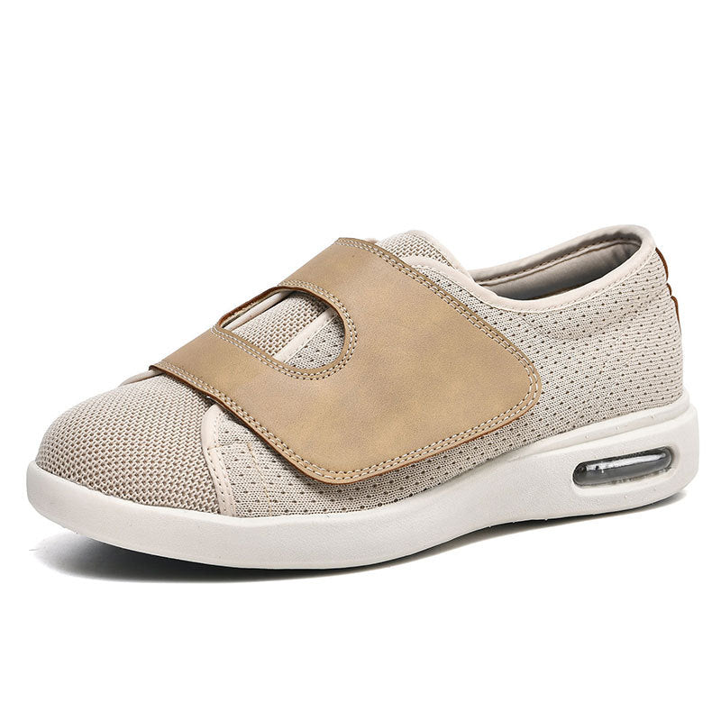 Levoire | Chaussures Réglables À Coupe Large Beige