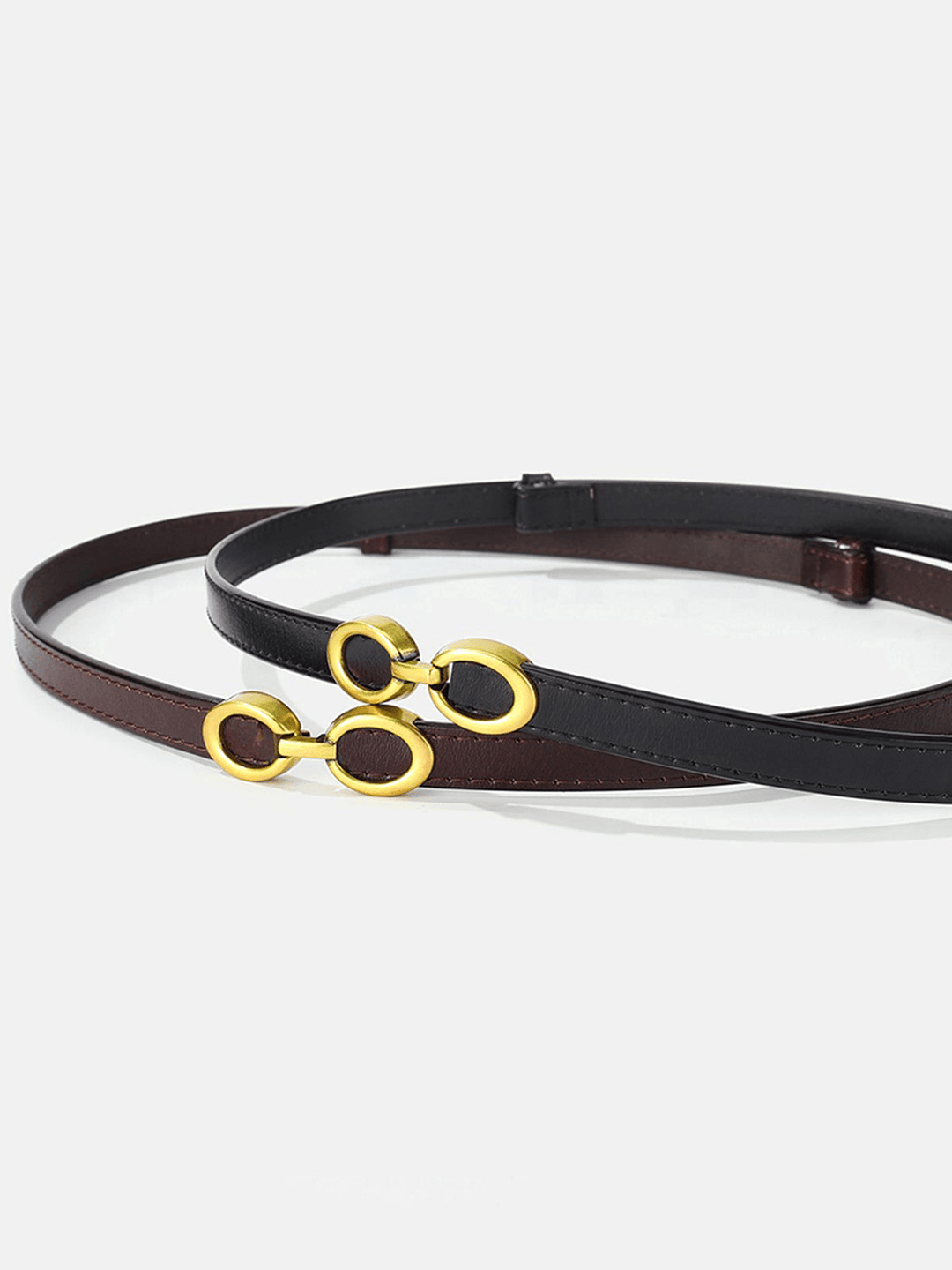 Levoire | Ceinture Fine Cuir Anneau
