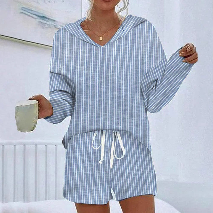 Levoire | Ensemble Sweat Jogging Confort Femme Rayé