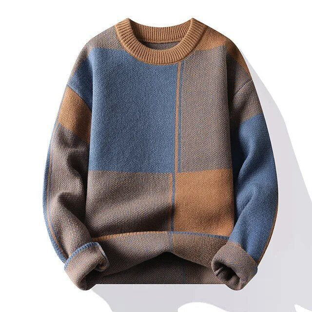 Levoire | Pull En Tricot À Motifs Orange
