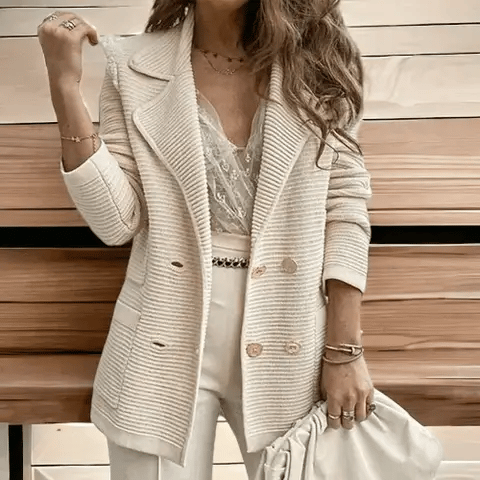 Levoire | Gilet long à manches longues non fusionné