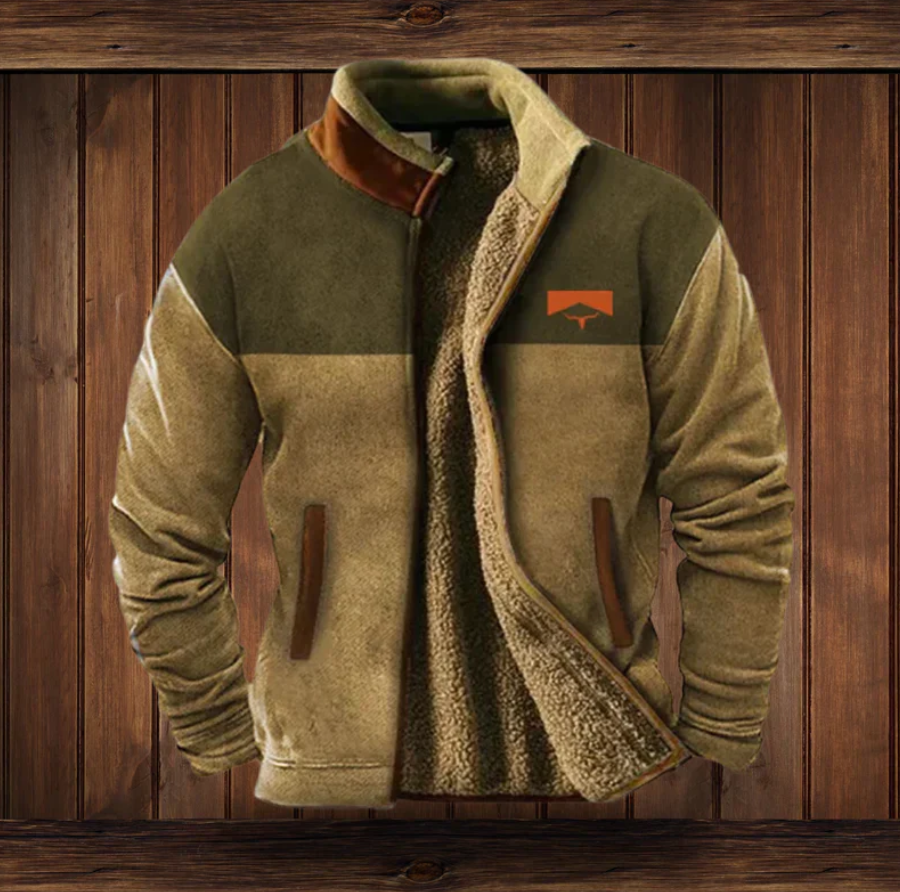 Levoire | Gilet Magnifiquement Imprimé Khaki