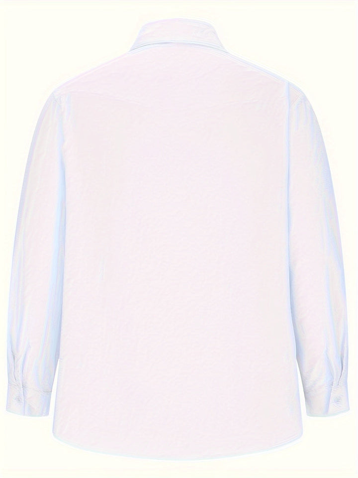 Levoire | Rentokangas Lin Épaule Hommes Chemise Unicolore