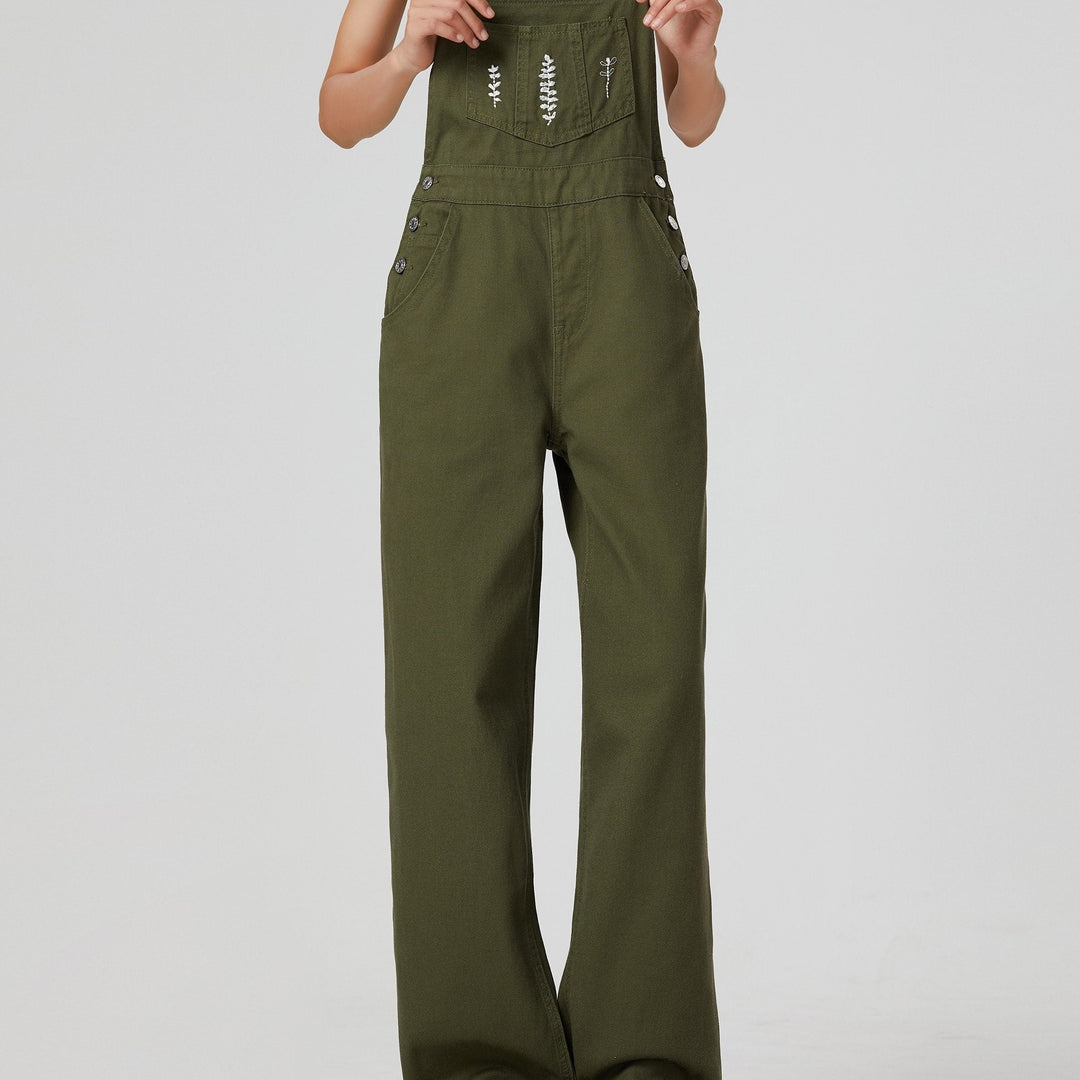Levoire | Preppy Vert Denim Combinaison