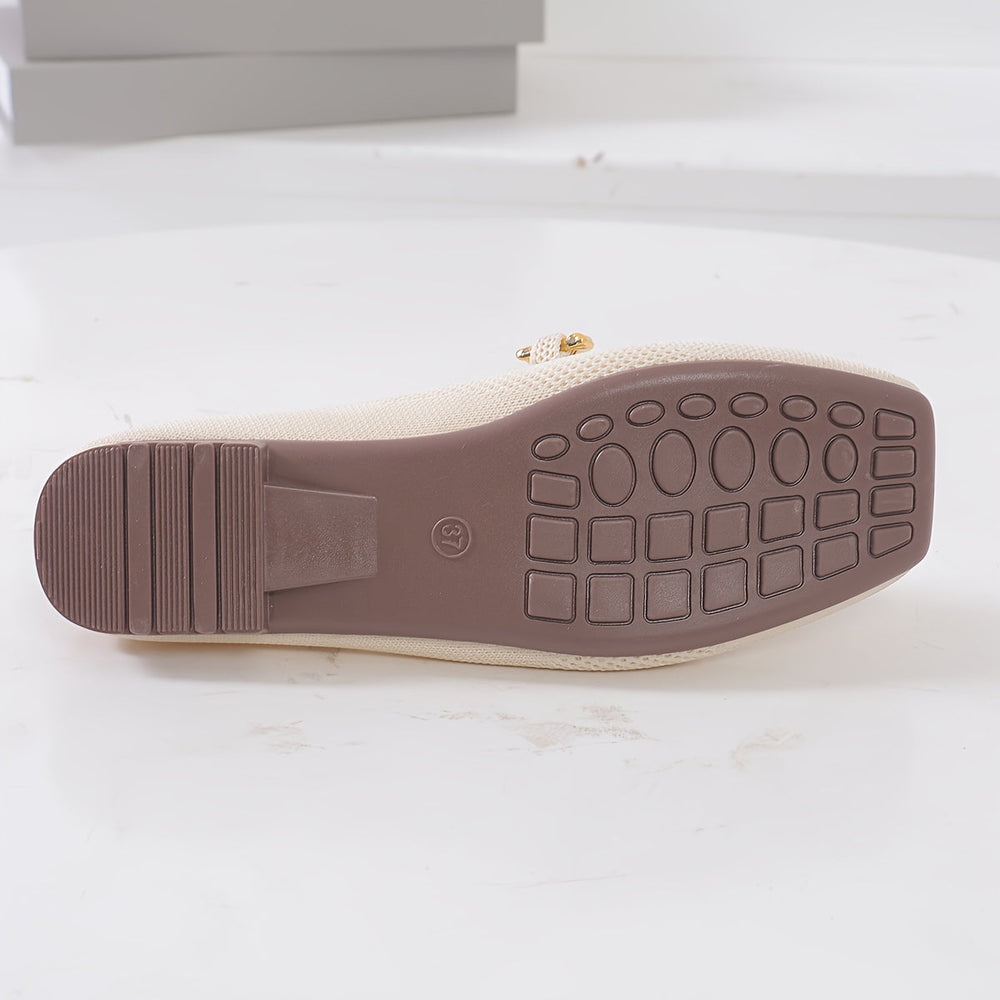 Levoire | Ballerines Élégantes Avec Chaîne Métallique