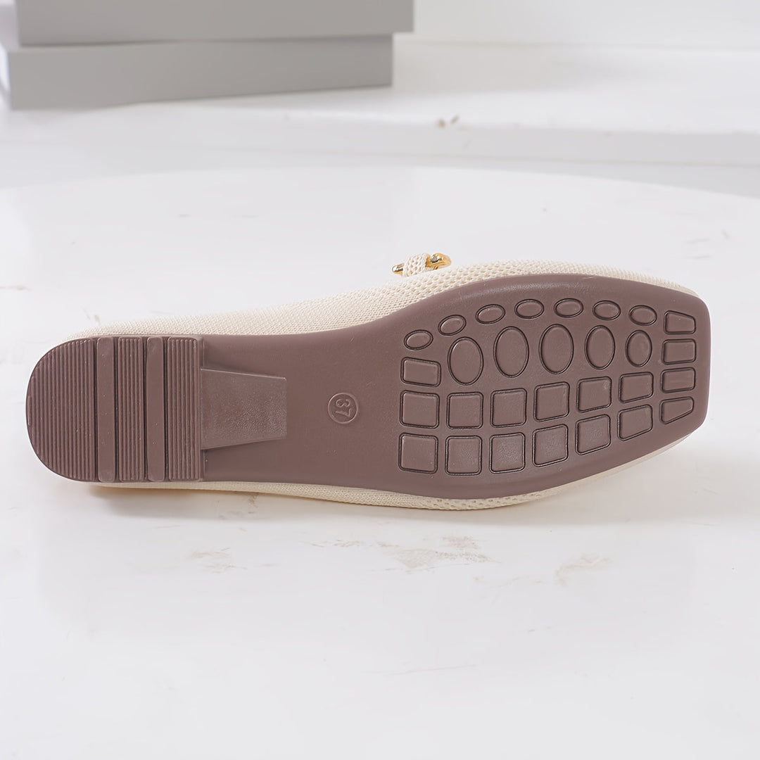 Levoire | Ballerines Élégantes Avec Chaîne Métallique