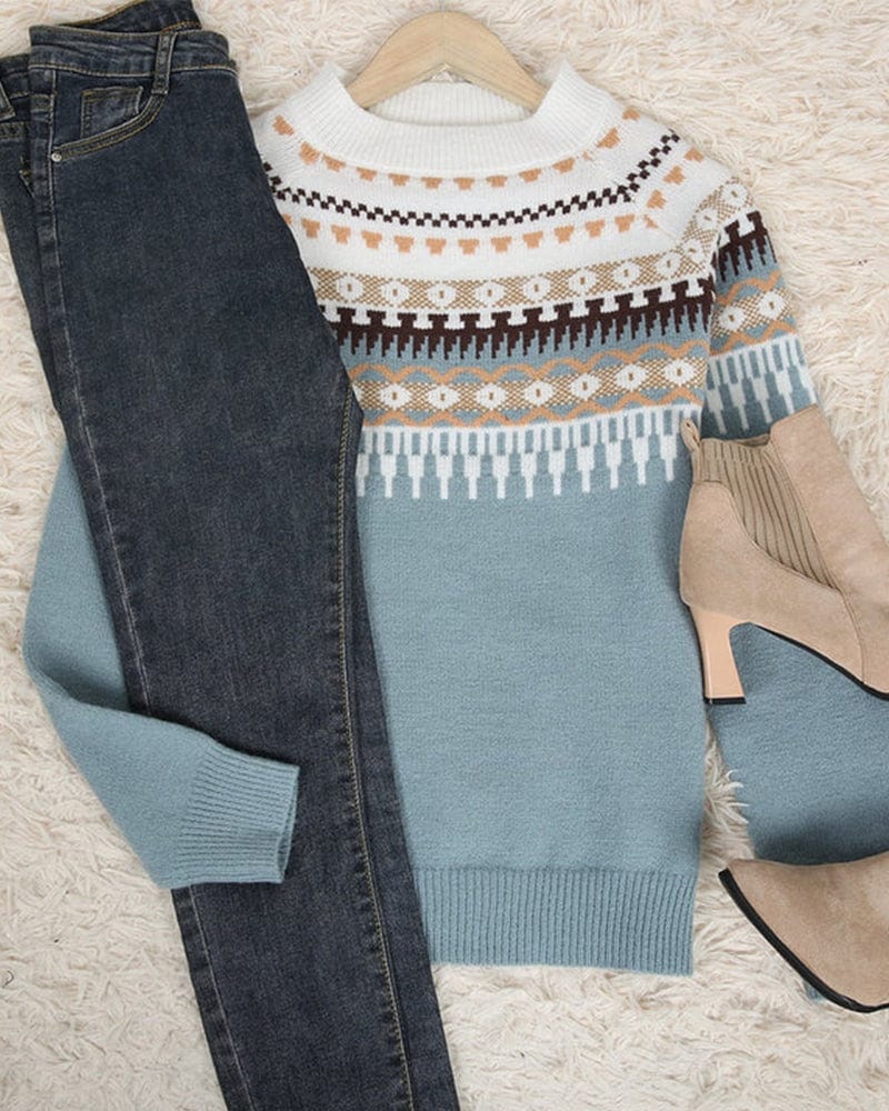 Levoire | Pull Imprimé Pour Femmes | Manches Longues