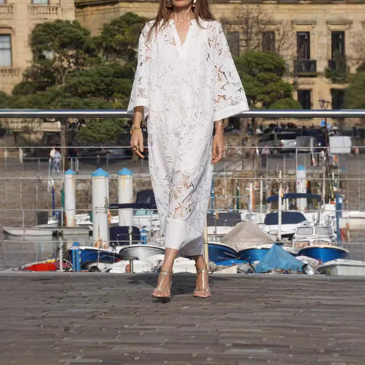 Levoire | Robe En Dentelle Avec Une Touche Romantique