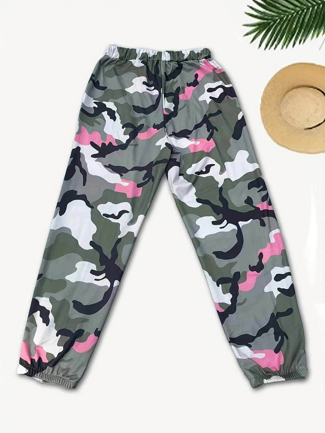Levoire | Pantalons De Jogging Camo Pour Femmes Avec Poches