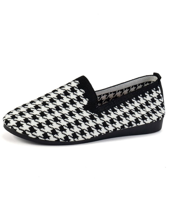 Levoire | Chaussures En Tissu Doux À Carreaux