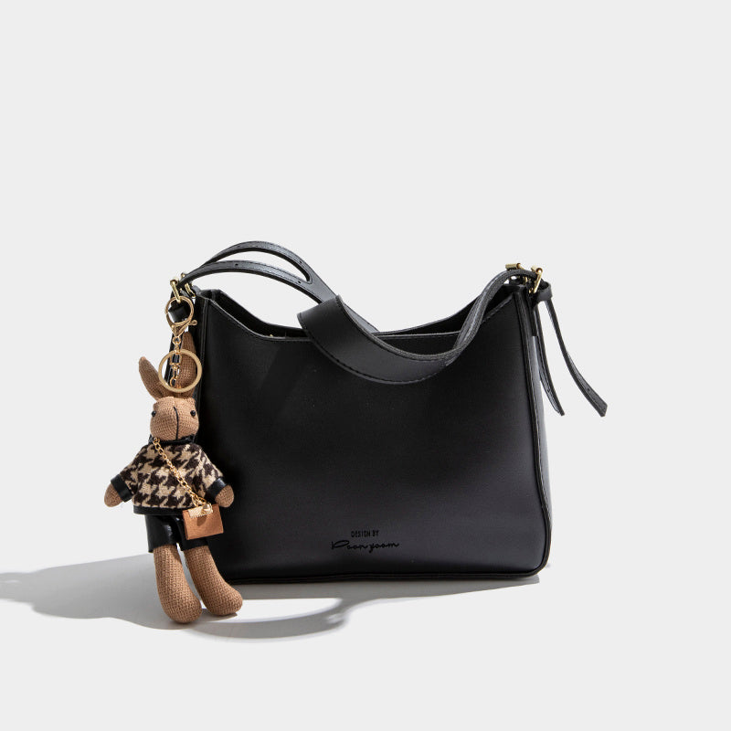 Levoire | Nouveau Sac À Bandoulière Polyvalent Avec Une Texture De Haute Qualité Noir