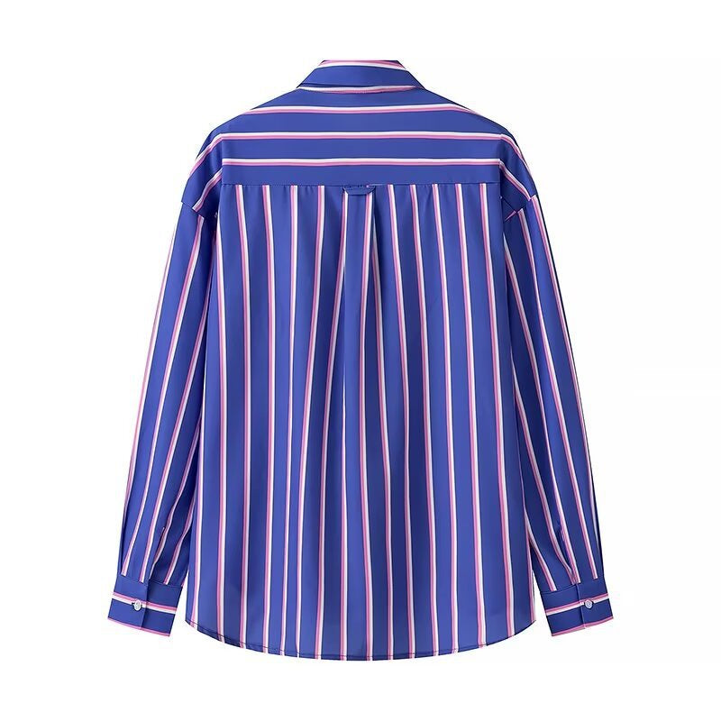 Levoire | Chemise surdimensionnée rayée et pantalons larges