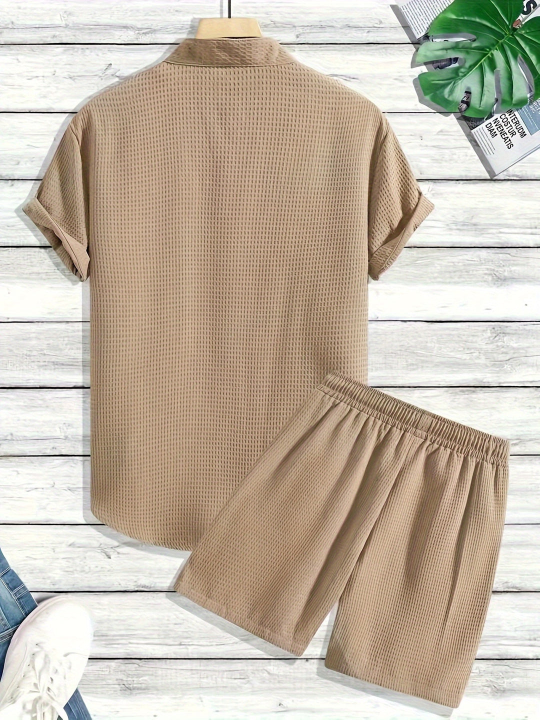 Levoire | Chemise De Golf Blanche & Shorts