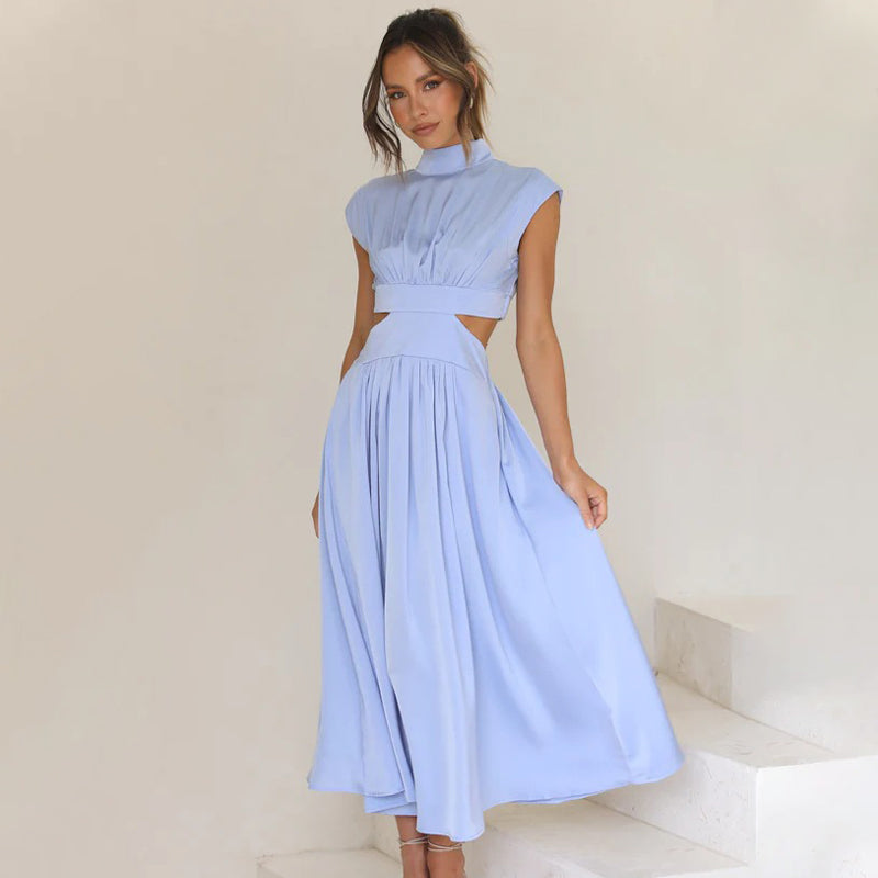 Levoire | Robe Midi Espiègle Bleu ciel