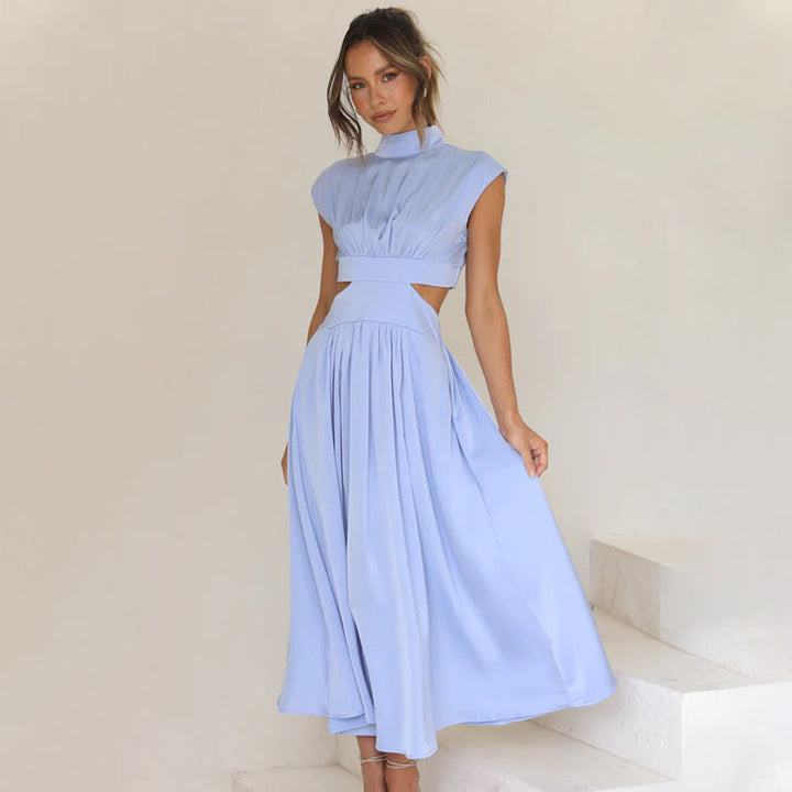 Levoire | Robe Midi Espiègle Bleu ciel