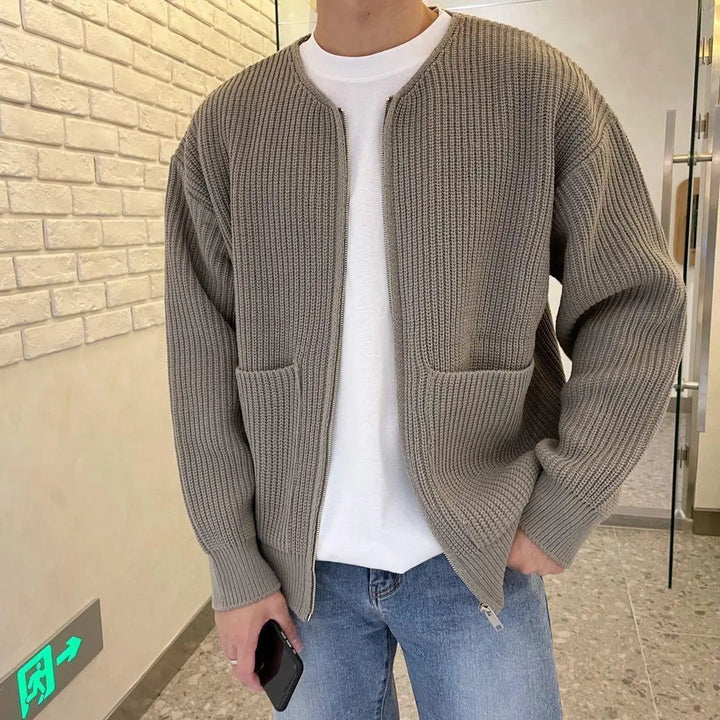Levoire | Sweat-Shirt Doux Tendance Pour Hommes Braun