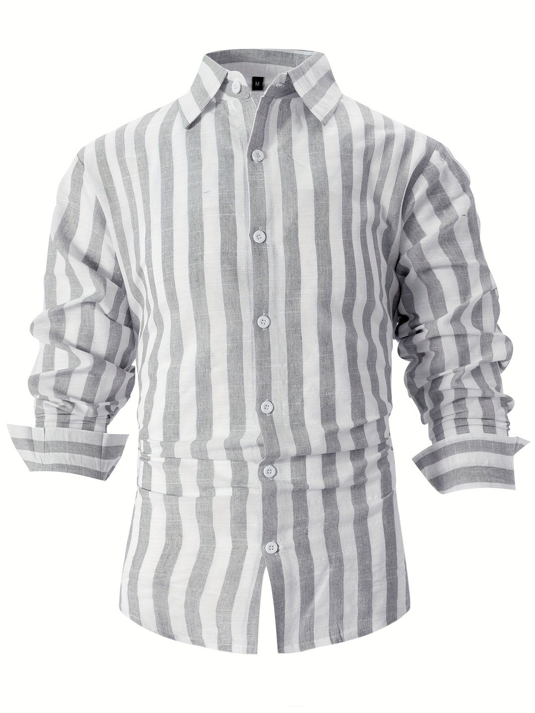 Levoire | Chemise Homme Rayée Avec Revers