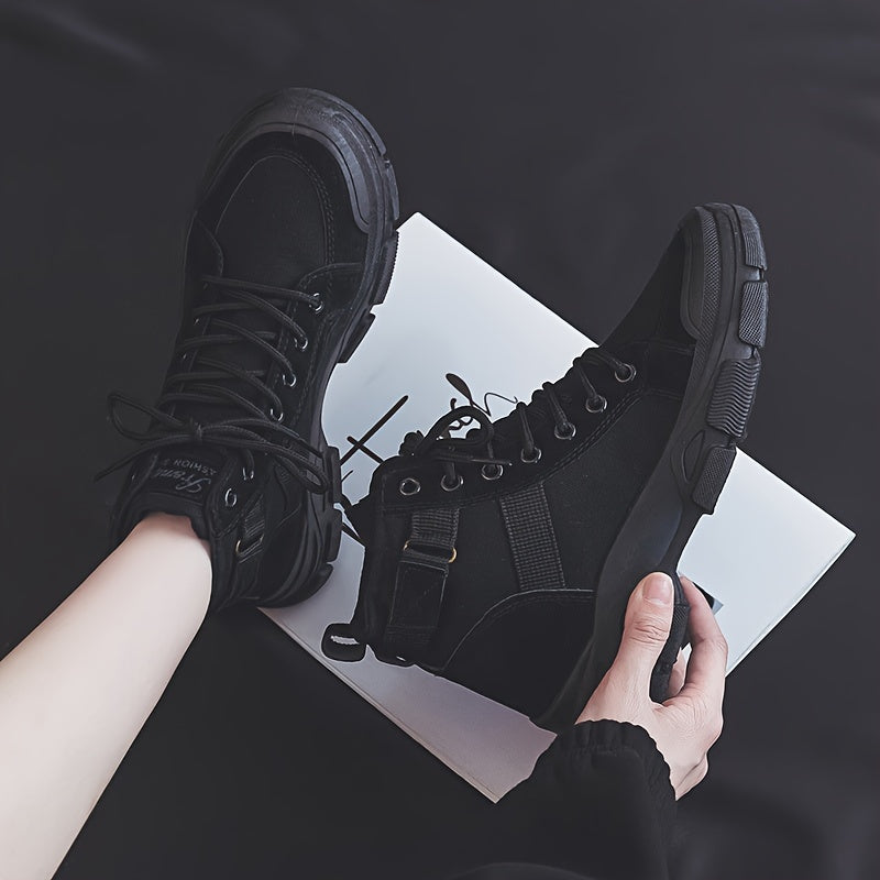 Levoire | Bottes Modestes Mi-Hauteur Noir