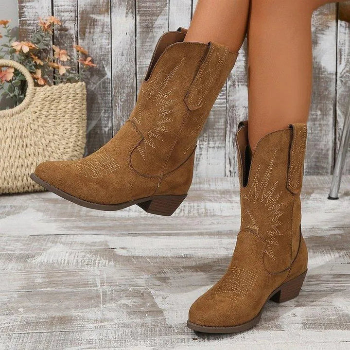 Levoire | Bottes Western en Similicuir