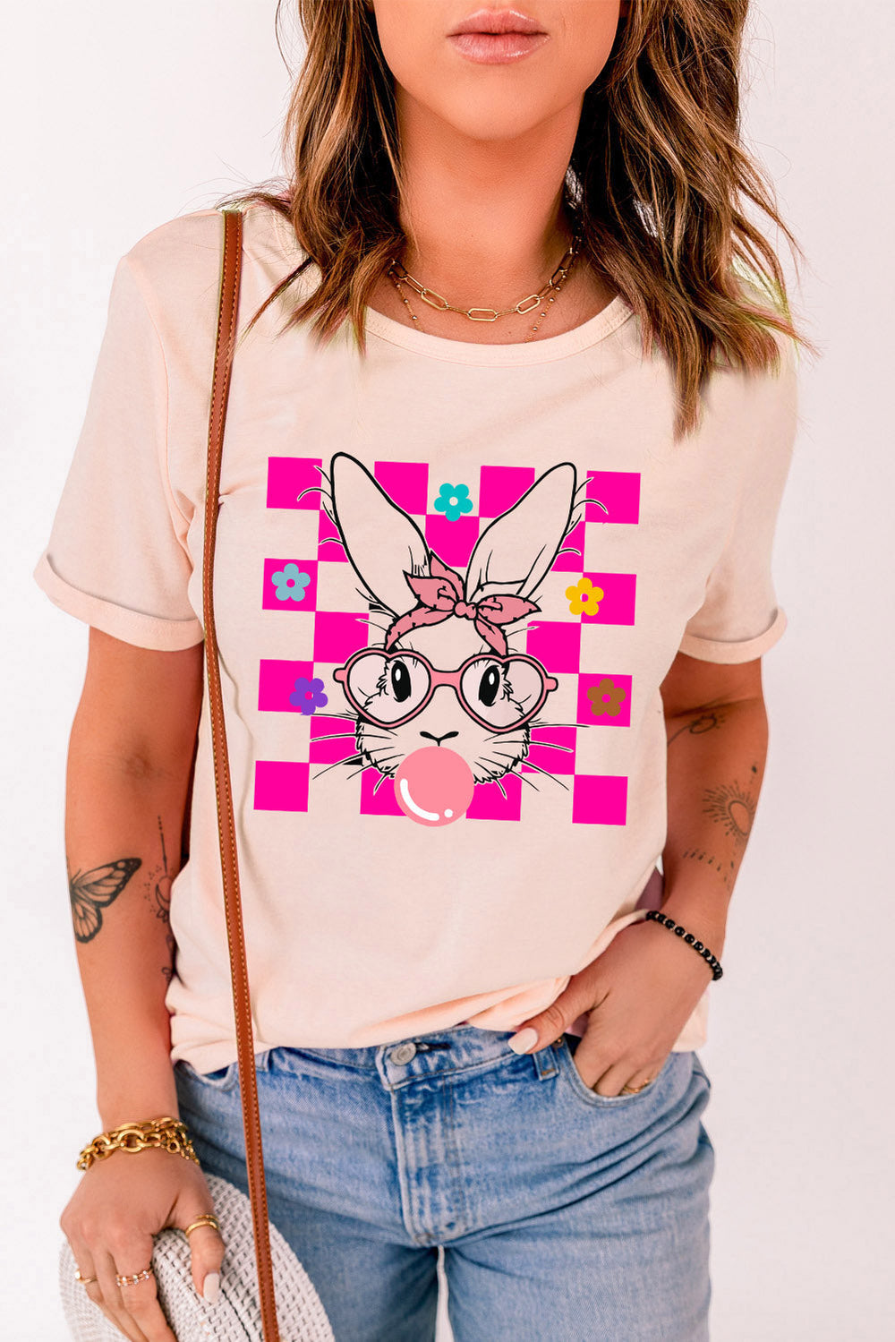 Levoire | Rabbit Col rond T-shirt à manches courtes