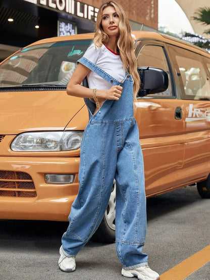 Levoire | Salopette en denim décontractée pour femmes