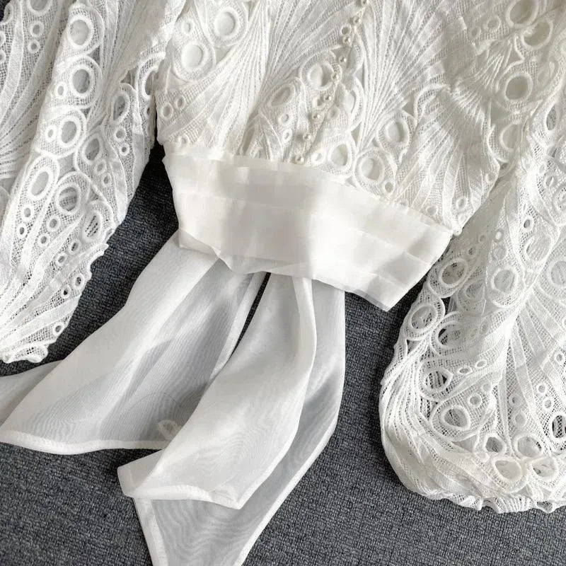 Levoire | T-shirt en dentelle pour femmes
