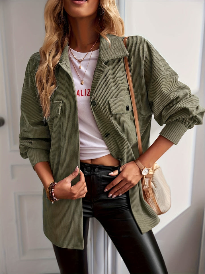Levoire | Veste Avec Boutons Et Poches Pour Femmes