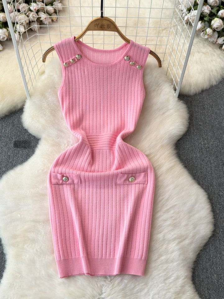Levoire | Robe en soie tricotée élégante